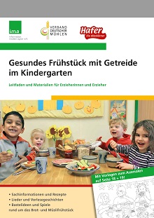 Gesundes Frhstck mit Getreide im Kindergarten